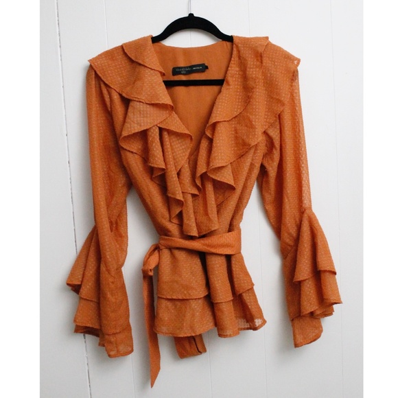 House of Harlow 1960 x Revolve Blouse - Picture 1 of 11